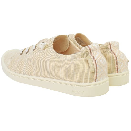 Roxy Bayshore Plus Damen Beigefarbene Schuhslipper - Image 3