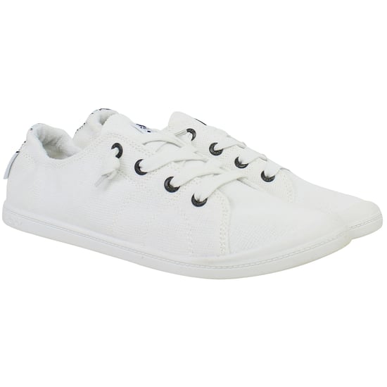 Roxy Rory Damen Weiße Plimsolls - Image 2