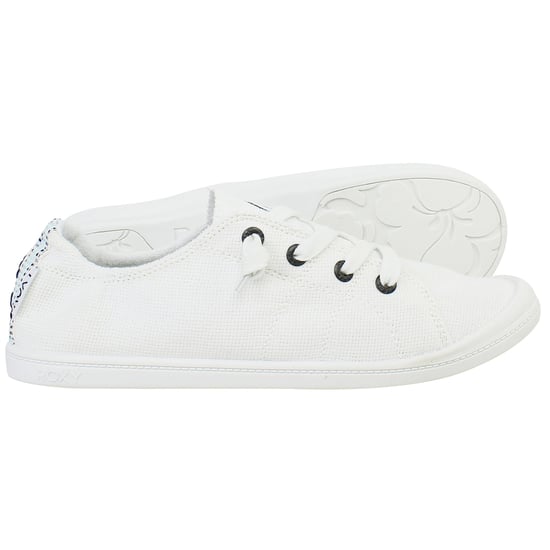 Roxy Rory Damen Weiße Plimsolls - Image 4