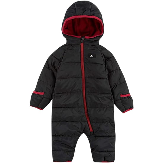 Nike - "Air Jordan" Jumpsuit für Baby, mit Kapuze (Schwarz) - Image 1