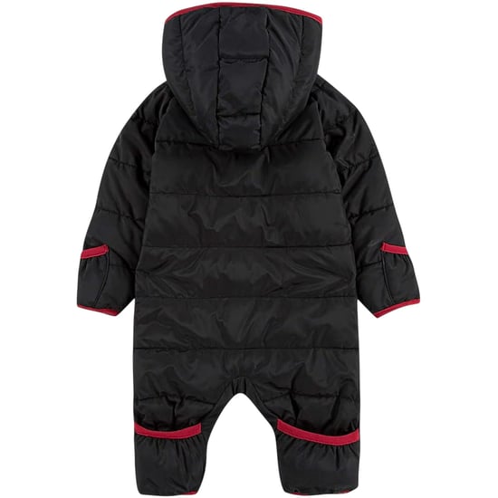 Nike - "Air Jordan" Jumpsuit für Baby, mit Kapuze (Schwarz) - Image 2
