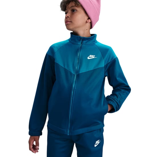 Nike - Trainingsanzug für Kinder, Polyester (Blau/Grün) - Image 3