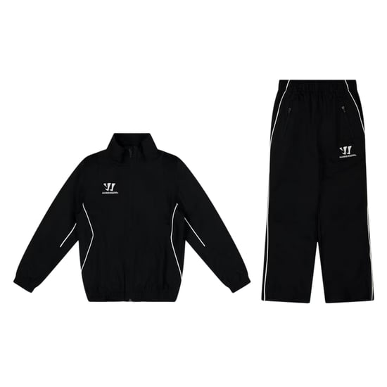 Warrior - Trainingsanzug-Set für Kinder, Fleece (Schwarz) - Image 1
