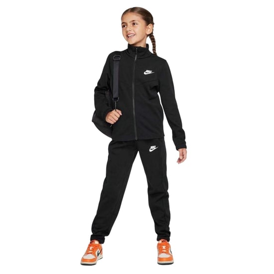 Nike - Trainingsanzug für Kinder, Polyester (Schwarz/Weiß) - Image 4