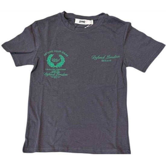 DFND London - T-Shirt und Shorts für Jungen (Grau) - Image 4