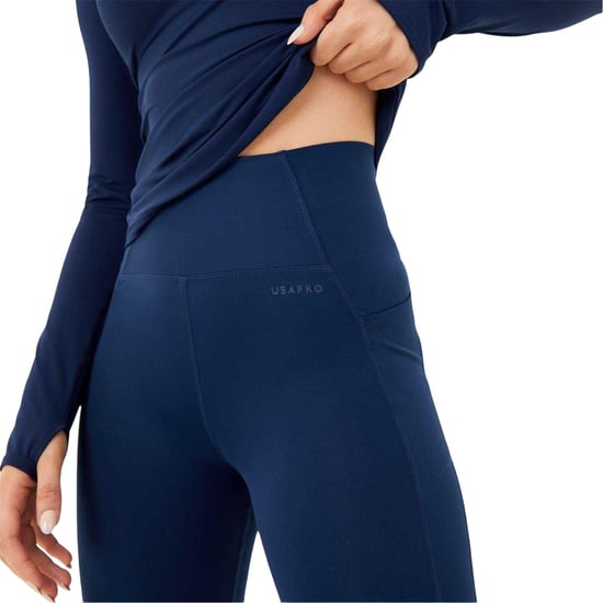 USA Pro - "Core" Leggings für Damen (Marine) - Image 4