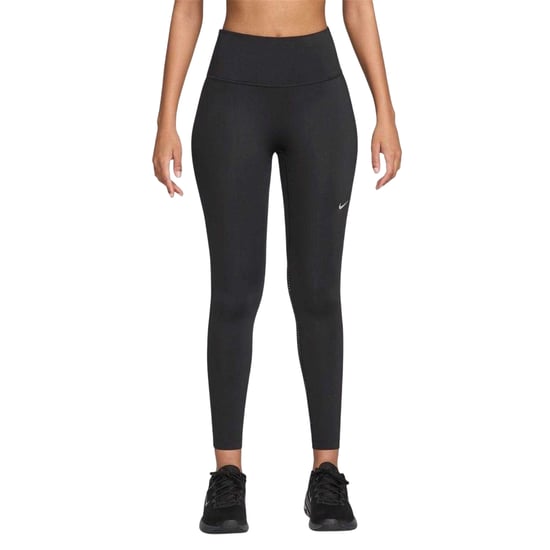 Nike - "T Flash" Lauftights für Damen (Schwarz/Silber) - Image 1