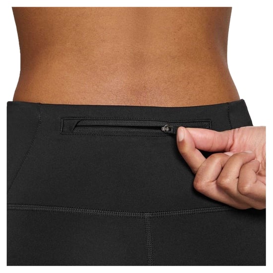 Nike - "T Flash" Lauftights für Damen (Schwarz/Silber) - Image 3