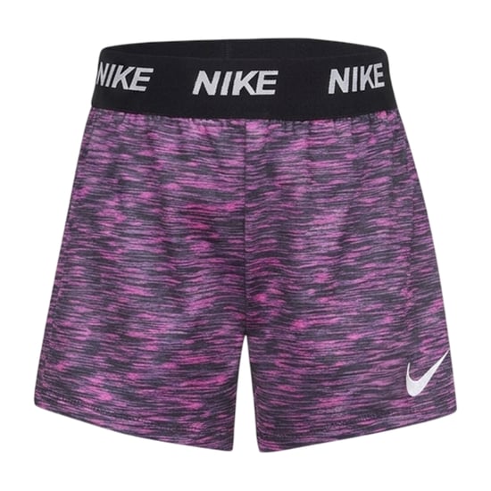 Nike - T-Shirt und Shorts für Mädchen, kurzärmlig (Grau/Pink) - Image 3