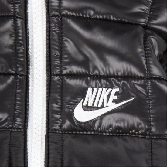 Nike - Schneeanzug für Baby, mit Kapuze, Langärmlig (Schwarz) - Image 3