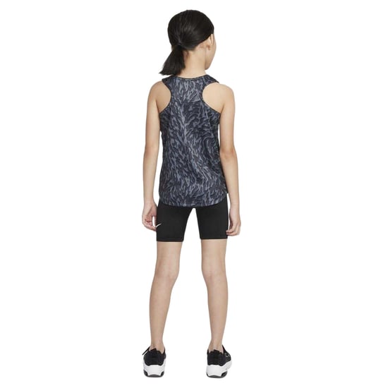 Nike - "Veneer" Set Oberteil & Shorts für Kinder (Schwarz) - Image 3
