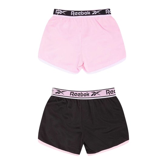 Reebok - Shorts für Mädchen (2er-Pack) (Schwarz/Pink) - Image 2