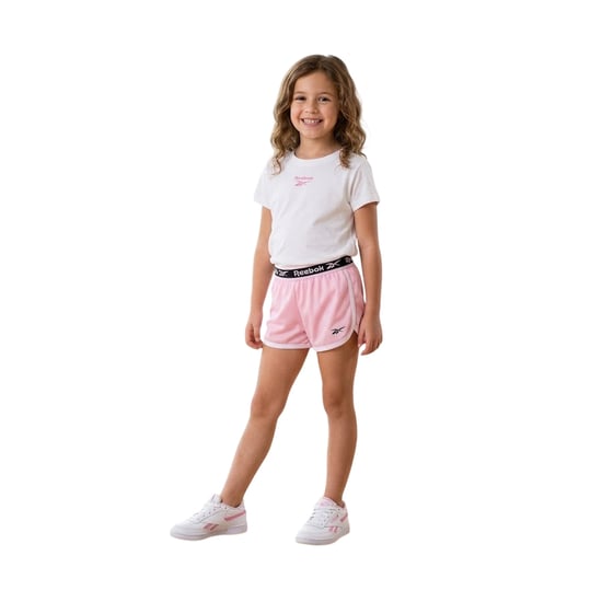 Reebok - Shorts für Mädchen (2er-Pack) (Schwarz/Pink) - Image 4