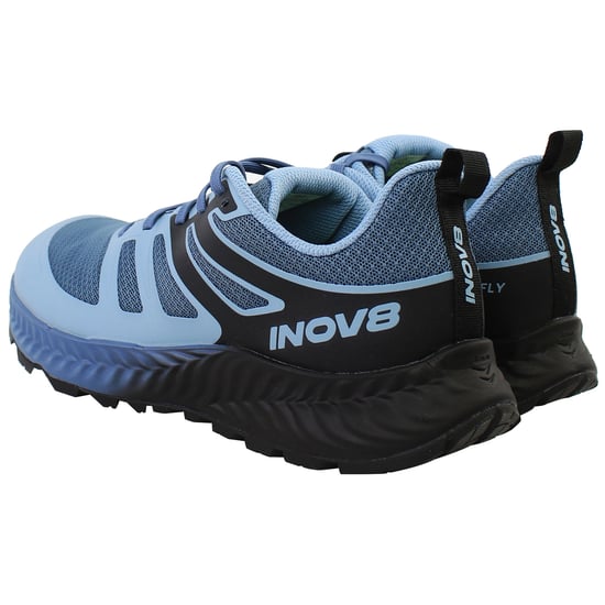 Inov-8 Trailfly Herren Blau-Grau Laufschuhe - Image 3