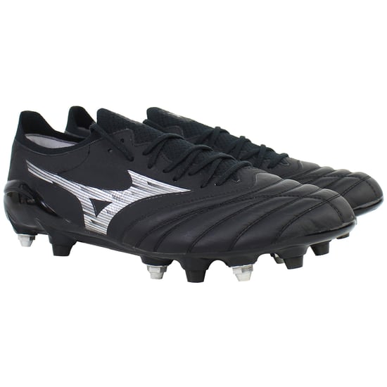 Mizuno Morelia Neo IV Beta Elite Mix Herren Fußballschuhe Schwarz - Image 2