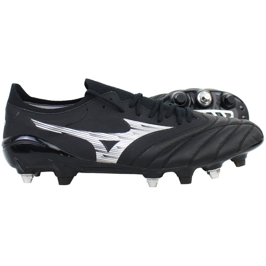 Mizuno Morelia Neo IV Beta Elite Mix Herren Fußballschuhe Schwarz - Image 4