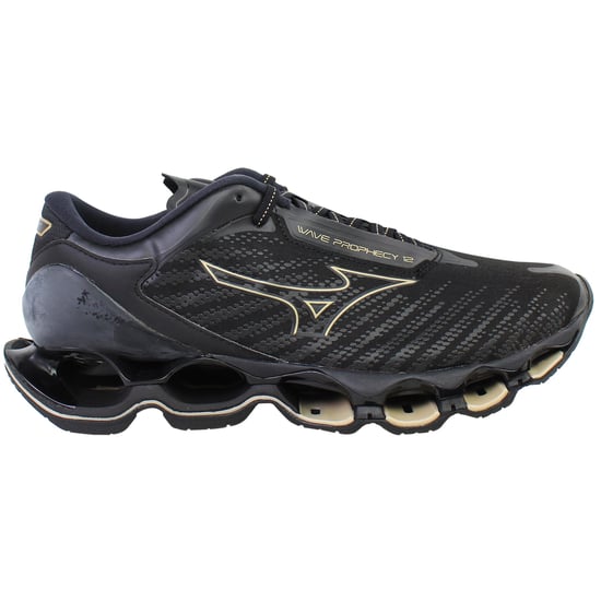 Mizuno Wave Prophecy 12 Herren Schwarz Laufschuhe - Image 1