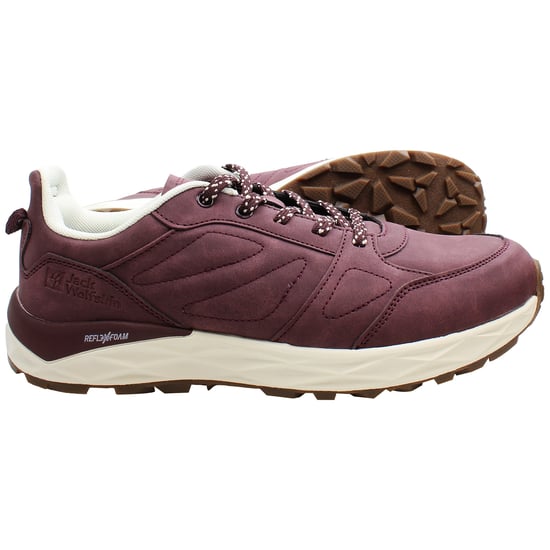 Jack Wolfskin Portland Low Damen Trauerschuhe Grape - Image 4