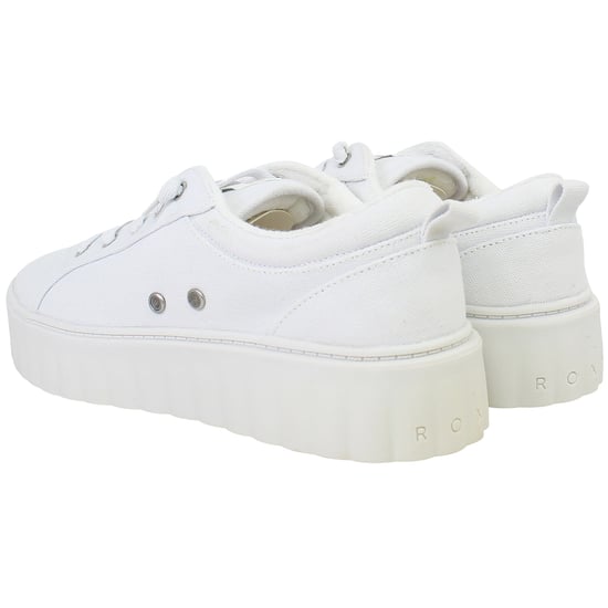 Roxy Sheilahh Damen Weiße Sneakers - Image 3