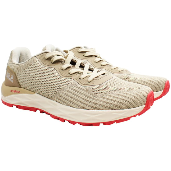 Jack Wolfskin Upswing Low Damen Beigefarbene Wanderschuhe - Image 2