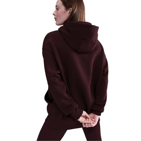 Nike - Kapuzenpullover für Damen, Zum Überziehen, Fleece, Übergroß (Burgunderrot) - Image 2