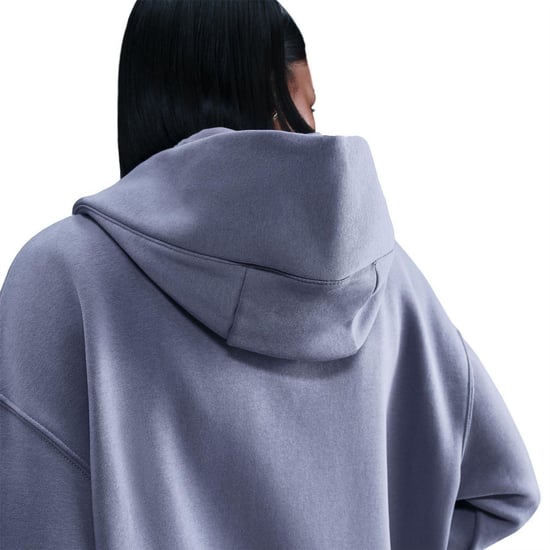Nike - Kapuzenpullover für Damen, Zum Überziehen, Fleece, Übergroß (Indigoblau) - Image 6