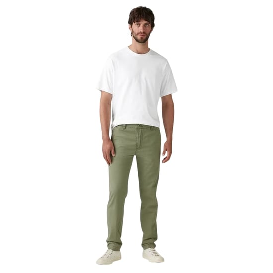 Levis - "Karla" Chino für Herren (Dunkles Flechtengrün) - Image 1