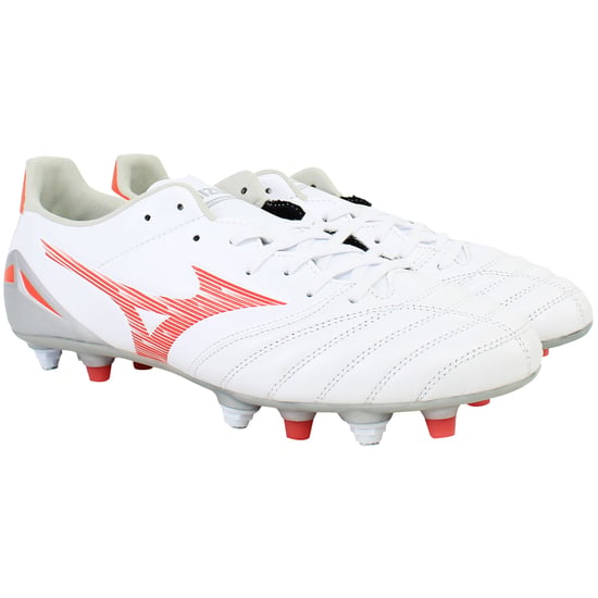Mizuno Morelia Neo IV Pro Mix Herren Fußballschuhe Weiß - Image 2