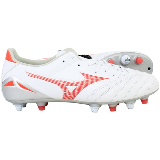 Mizuno Morelia Neo IV Pro Mix Herren Fußballschuhe Weiß - Image 4