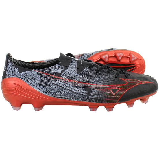 Mizuno Alpha SR4 FG/AG Herren Fußballschuhe Schwarz - Image 4