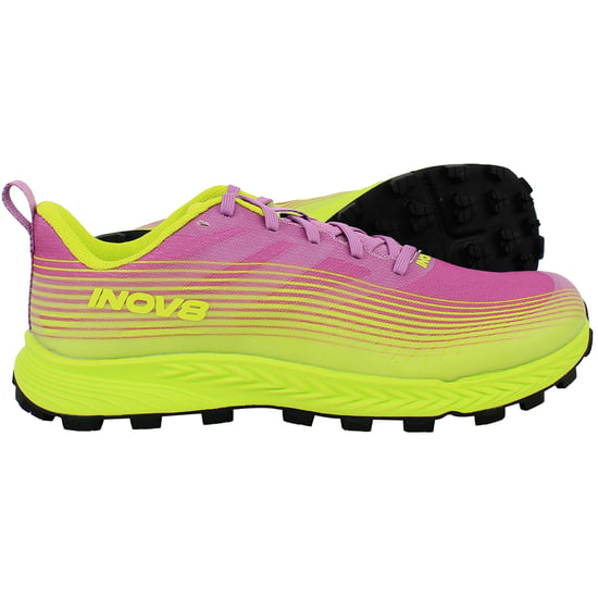 Inov-8 Trailfly Speed Damen Lila/Grün Laufschuhe - Image 4