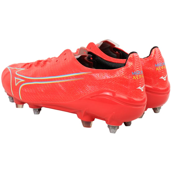 Mizuno Alpha Japan Mix Herren Rote Fußballschuhe - Image 3