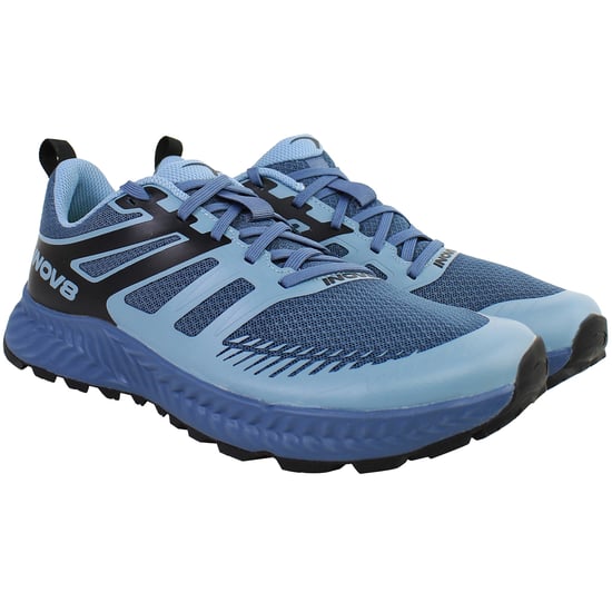 Inov-8 Trailfly Damen Blau/Schwarz Schiefer Laufschuhe - Image 2