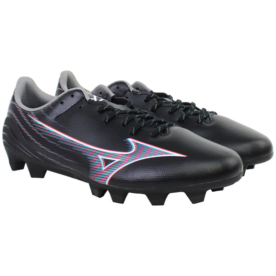 Mizuno Alpha Select Herren Schwarze Fußballschuhe - Image 2