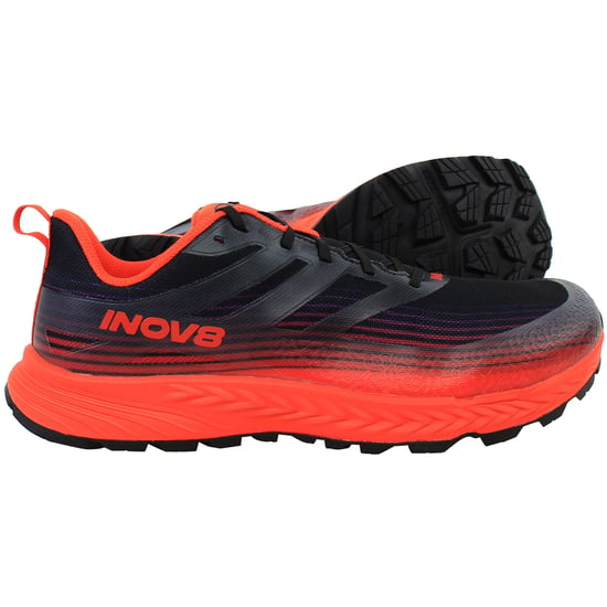 Inov-8 Trailfly Speed Herren Schwarz/Feuriges Rot Laufschuhe - Image 4