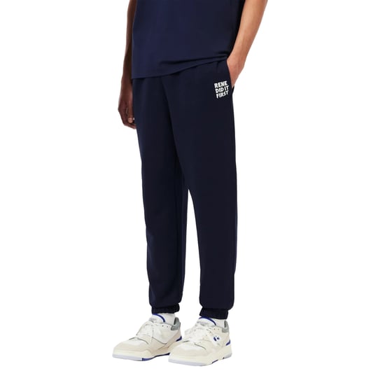 Lacoste - "Rene Did It First" Jogginghosen für Herren (Dunkles Marineblau) - Image 5