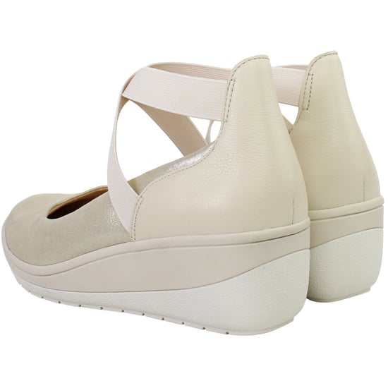 Vionic Ellery Damen Beigefarbene Wedges - Image 3