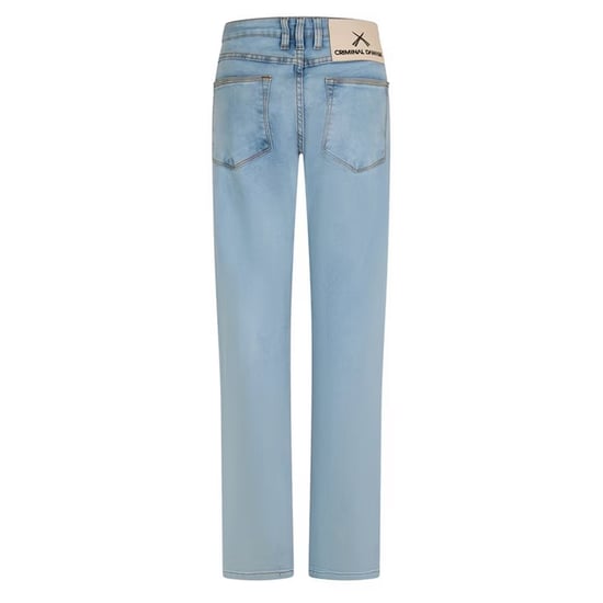 Criminal Damage - "SOS" Jeans für Herren (Bleichmittel/Blau) - Image 2