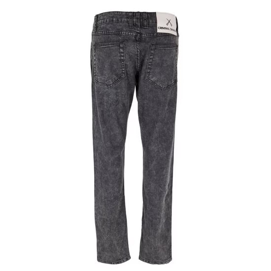 Criminal Damage - "SOS" Jeans für Herren (Grau) - Image 2