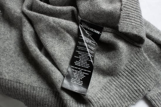 Zadig & Voltaire Preowned Gestrickter Kaschmirpullover - Grau - Image 6