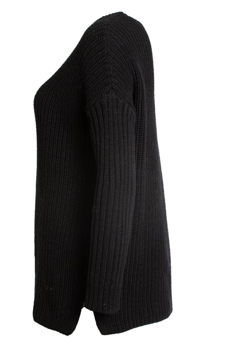 Anine Bing, schwarzer Strickpullover - Image 2