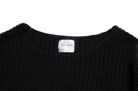 Anine Bing, schwarzer Strickpullover - Image 6