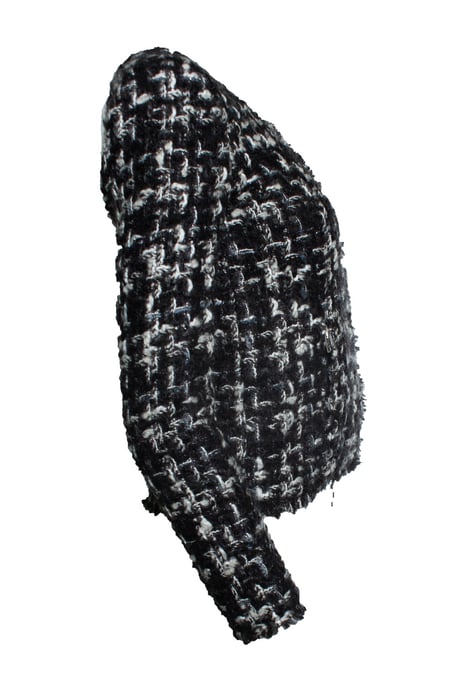 IRO, Nalokie Tweedjacke in Schwarz und Weiß - Image 4