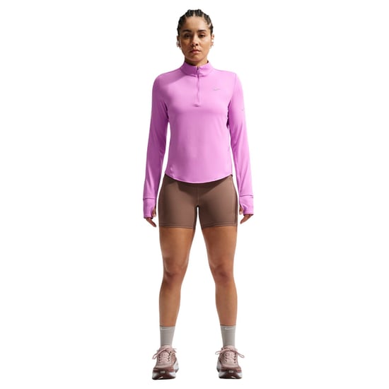 Nike - "Swift" Oberteil für Damen, mit kurzem Reißverschluss, Laufen (Magenta) - Image 1