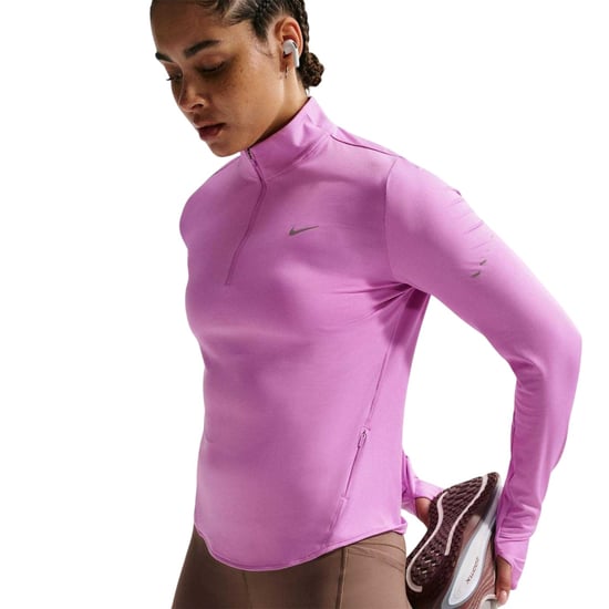 Nike - "Swift" Oberteil für Damen, mit kurzem Reißverschluss, Laufen (Magenta) - Image 4