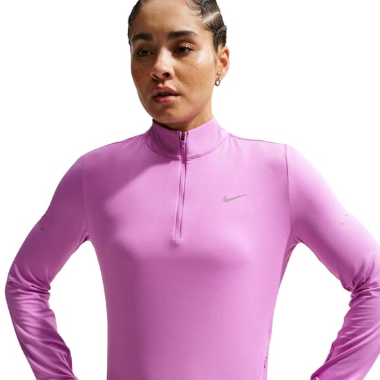 Nike - "Swift" Oberteil für Damen, mit kurzem Reißverschluss, Laufen (Magenta) - Image 6