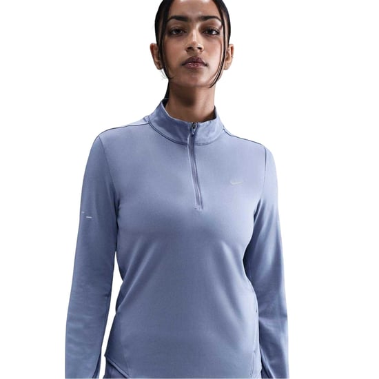 Nike - "Swift" Oberteil für Damen, mit kurzem Reißverschluss, Laufen (Indigoblau) - Image 2