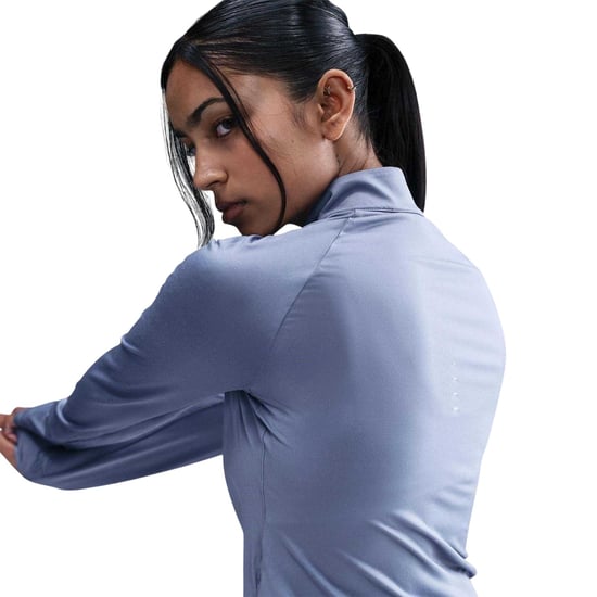 Nike - "Swift" Oberteil für Damen, mit kurzem Reißverschluss, Laufen (Indigoblau) - Image 5