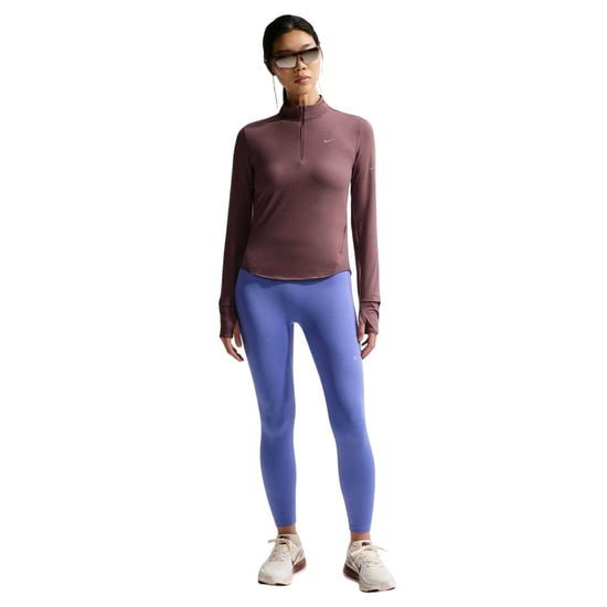 Nike - "Swift" Oberteil für Damen, mit kurzem Reißverschluss, Laufen (Tätowierung) - Image 1