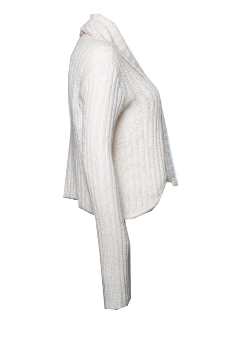 Emporio Armani, cremefarbene Strickjacke - Image 2